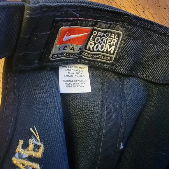 Alabama Crimson Tide 2015 National Champions Nike Black Cap Hat - One size - Picture 4 of 4